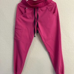 FIGS Zamora Jogger Scrub Pants Electric Orchid